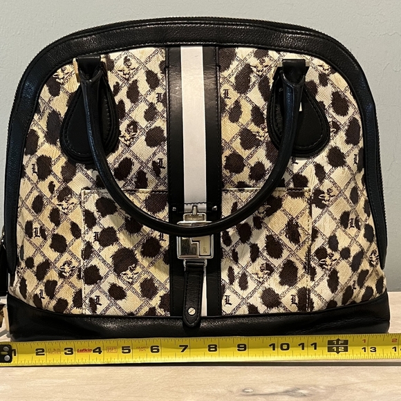 Rare L.A.M.B. By Gwen Stefani Kingston Bowler Bag in Excellent Used Cond… - Picture 14 of 16